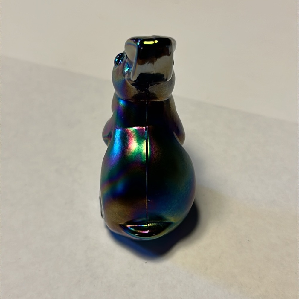 Fenton Glass Bunny Rabbit USA pre owned - Picture 8 of 11
